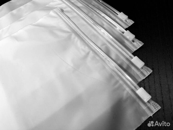 Пакеты зип лок с бегунком матовые 25х35