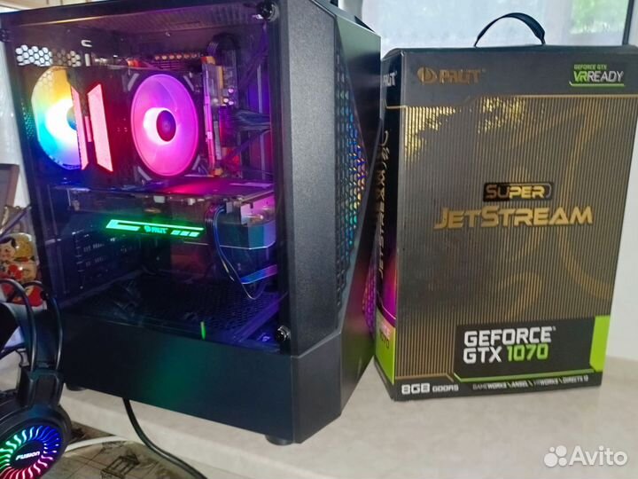Мощный Игровой пк i7/32ram/RTX3050/Полный комплект