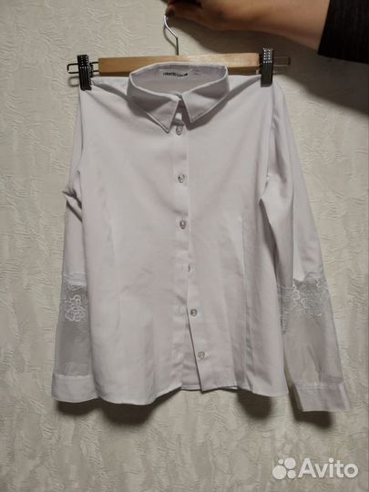 Блузка белая
