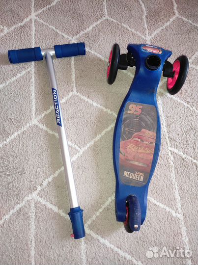 Самокат детский трехколесный бу