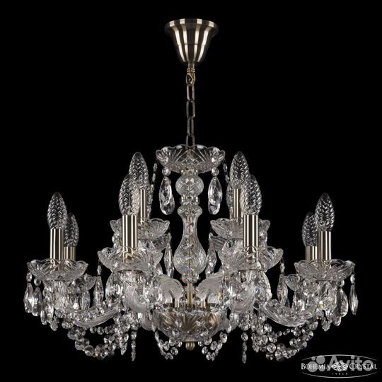 Bohemia Ivele Crystal 119/8+4/200 Pa 119 люстра