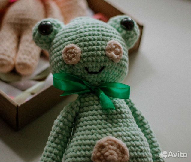 Вязанные игрушки ручной работы