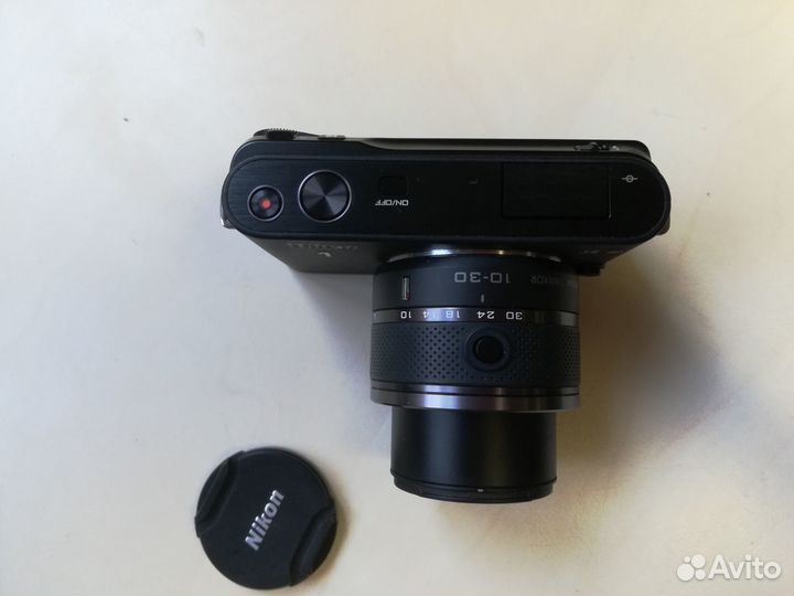 Nikon 1 j2 + объектив 10-30mm в коробке