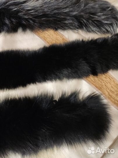 Натуральный мех, мех енота