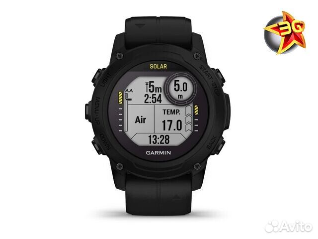 Часы Garmin Descent G1 Solar Black 010-02604-12
