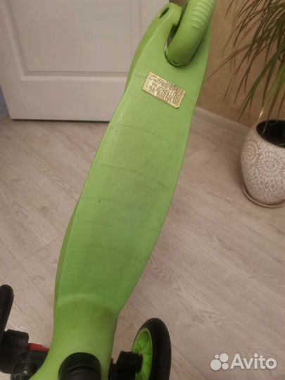 Самокат детский трехколесный бу