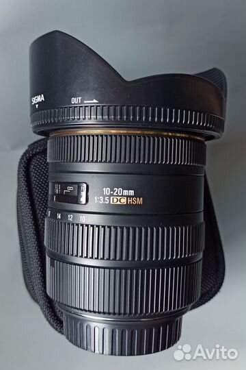 Sigma AF 10-20mm f/3.5 EX DC HSM Canon EF-S