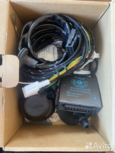 Штатная электрика фаркопа lexus NX (Hak-system)