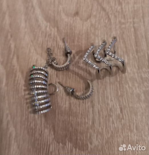 Серьги и кольцо