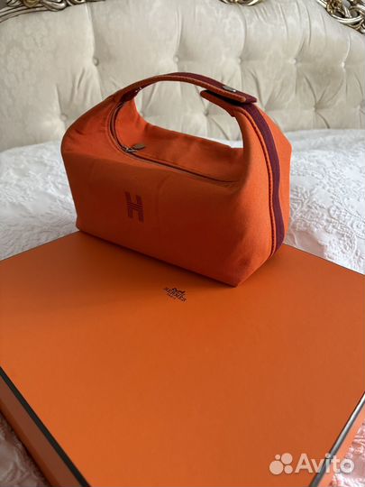 Сумка косметичка Hermes оригинал