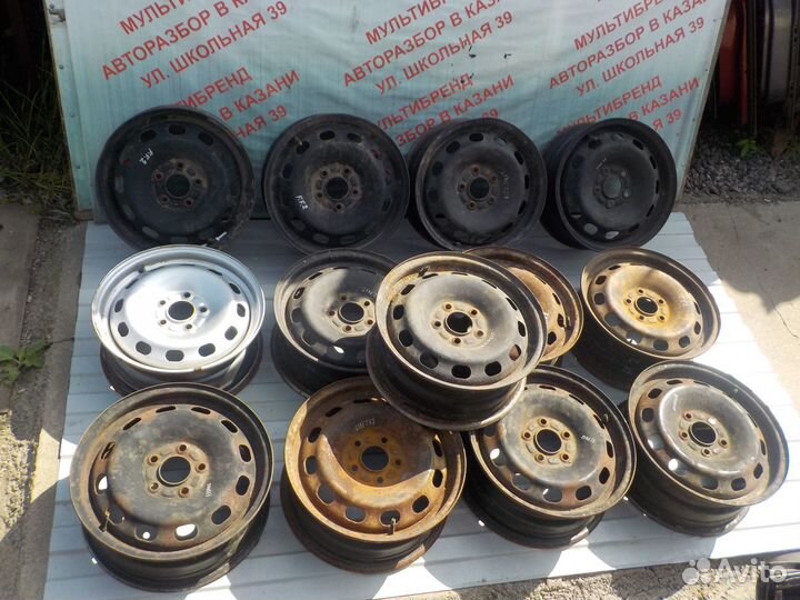 Диски штампованные штампы Форд Фокус 2 R15