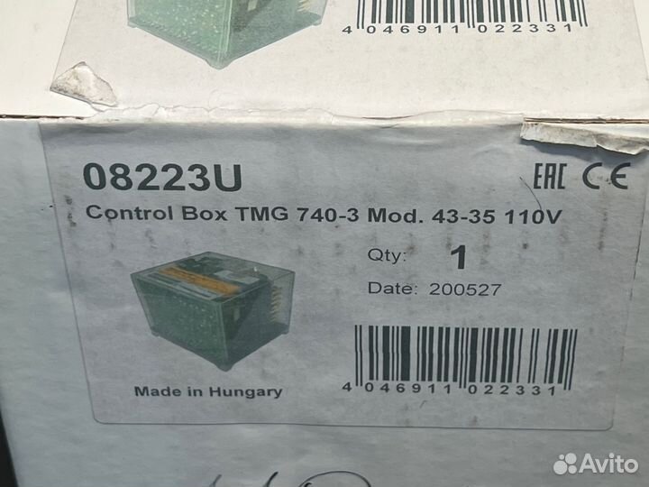 Honeywell TMG 740-3 Mod 43-35 110V новый, 1 шт