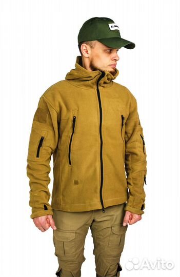 Флисовая куртка SharkSkin SoftShell (койот)