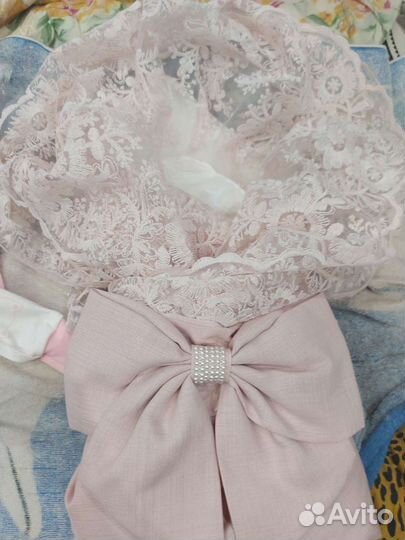 Конверт на выписку летний для девочки