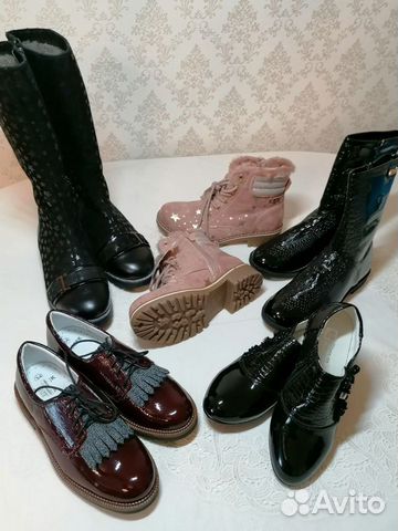 Новые модные сапоги, ботинки, лоферы, туфли 33-36