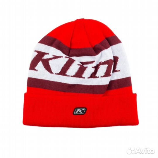 Шапка Klim Belmont Point Beanie Cabernet/Fiery Red
