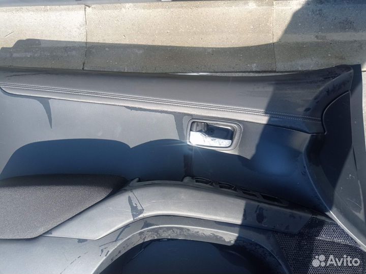 Mitsubishi outlander xl комплект обшивок дверей