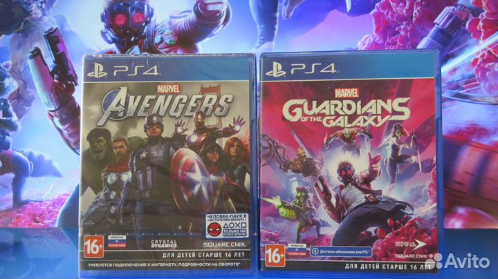 Marvel Стражи Галактики vs Мстители PS4 / PS5