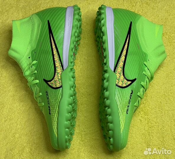 Футбольные бутсы сороконожки nike air zoom