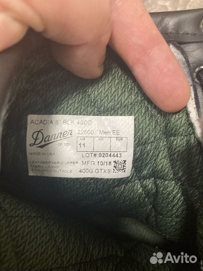 Берцы/Ботинки Danner Acadia 22600 11EE (44,5-45)