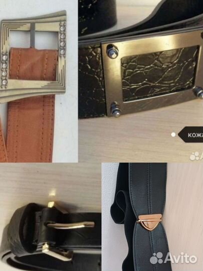 Ремни женские. Н.кожа и кож.зам