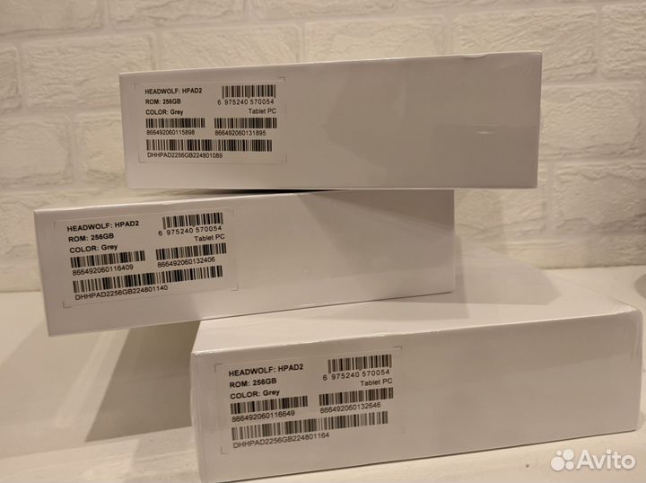 Планшет HeadWolf HPad 2 8/256 LTE (2sim). Новый