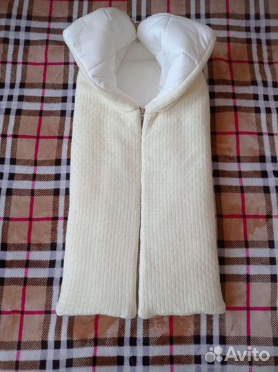 Конверт одеяло на выписку утеплённый