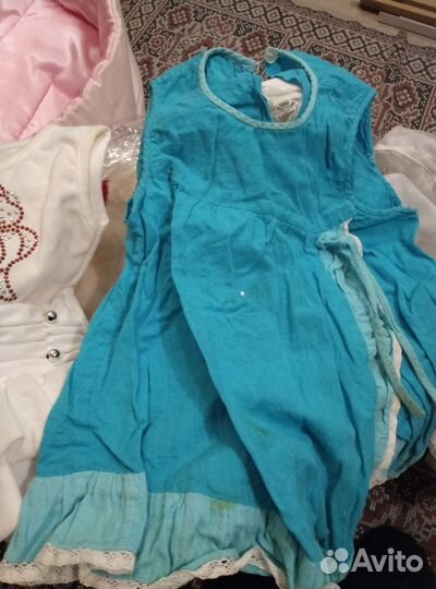 Детские вещи пакетом на девочку 98 104