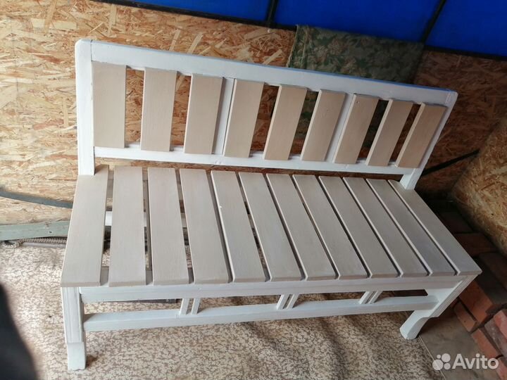 Скамейка лавочка садовая