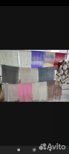 Пуховый платок