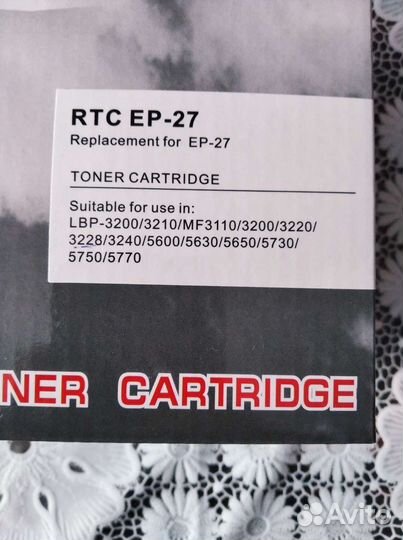 Картридж EP-27 для принтера