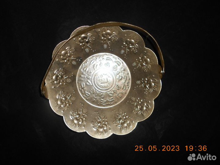 Конфетница алюминиевая,ссср