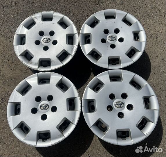 Японские штампы с колпаками R15 5x114.3