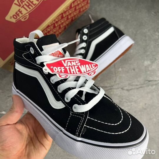 Vans ComfyCush SK8-Hi Black White