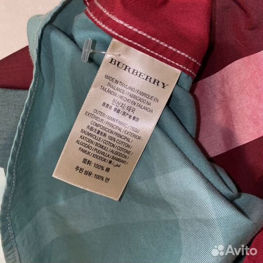 Burberry рубашка L оригинал