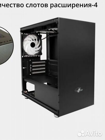 A-RGB Компьютерный корпус Eurocase M10 (новый)