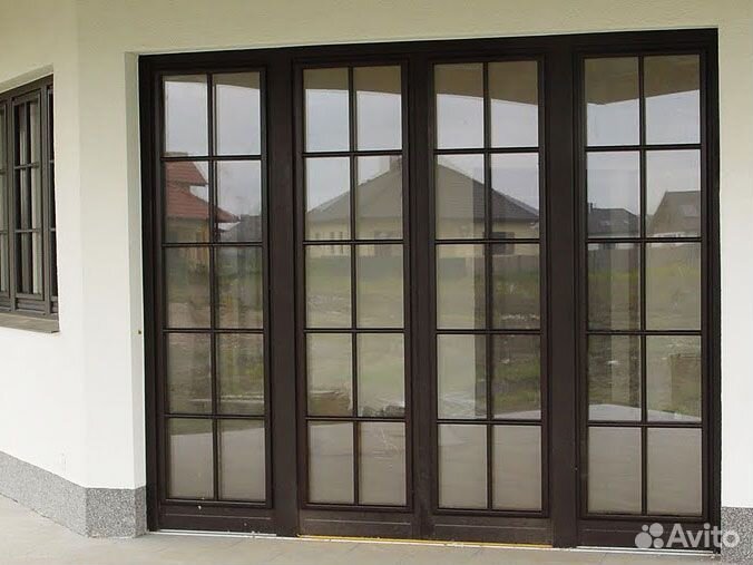 Пластиковые двери окна витражи