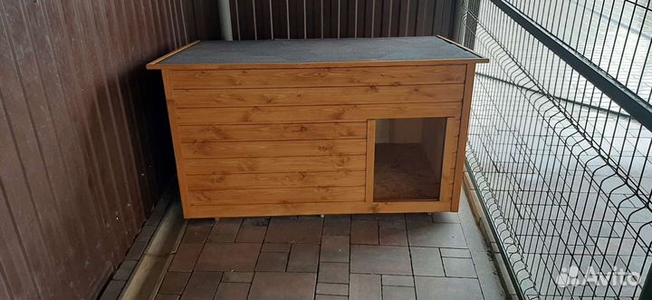 Будка для собаки утепленная