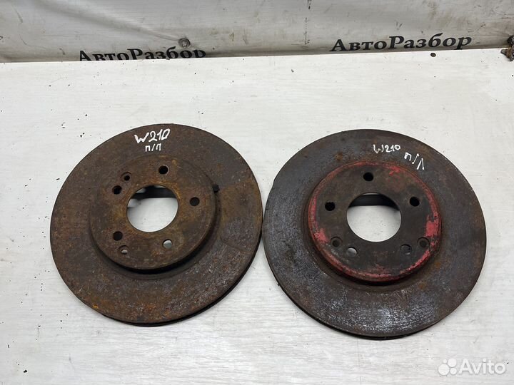 Передний тормозной диск w210 w202 mercedes