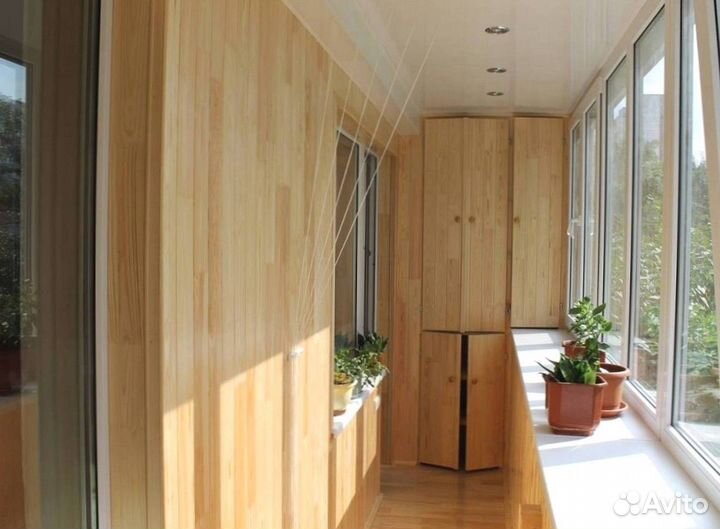 Окна на балкон