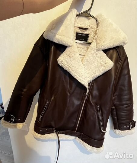 Дубленка авиатор sinsay