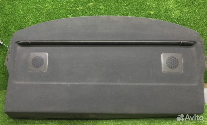 Задняя полка шторка audi A6 C6 черная