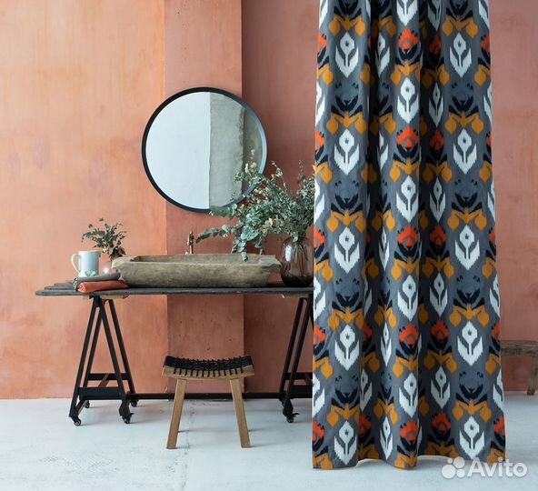 Шторы и наволочки с вышивкой