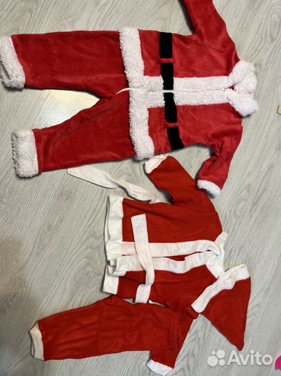 Костюм деда мороза детский