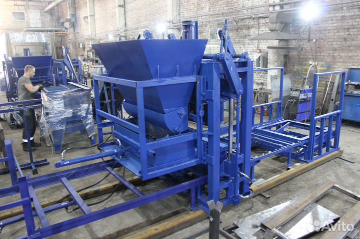 Станок для арболита, вибропресс