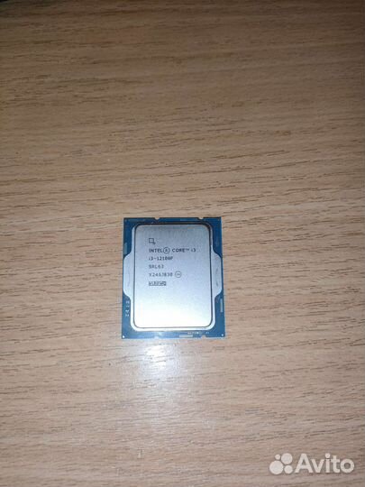 Процессор I3 12100f
