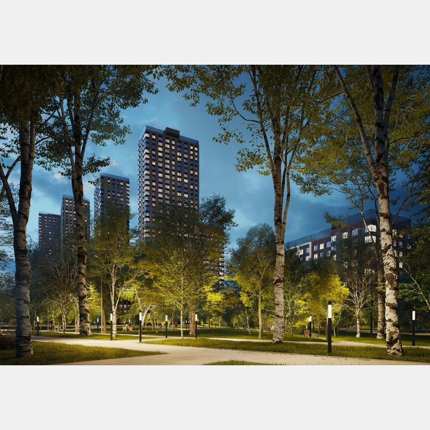 3-к. квартира, 92,4 м², 22/35 эт.