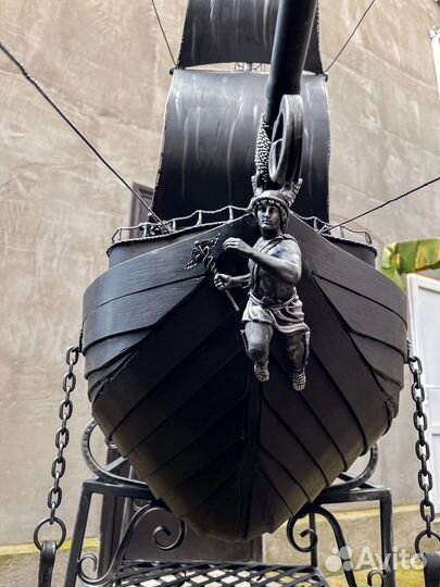 Мангал-корабль