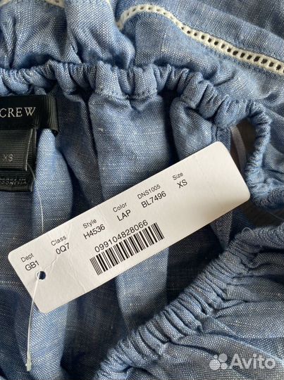 J Crew платье новое, xs