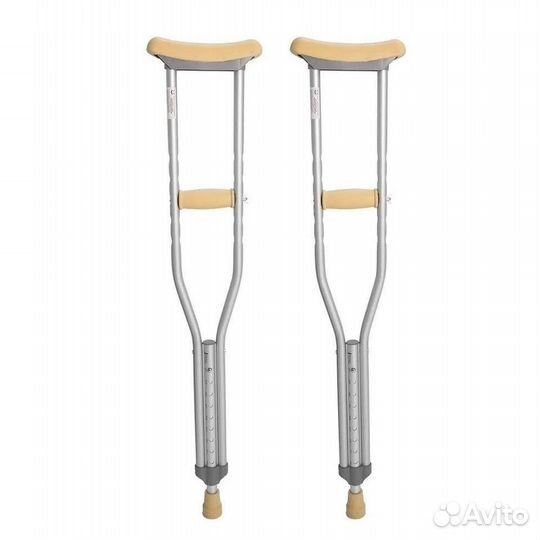 Костыли подмышечные регулируемые до 160см (новые)